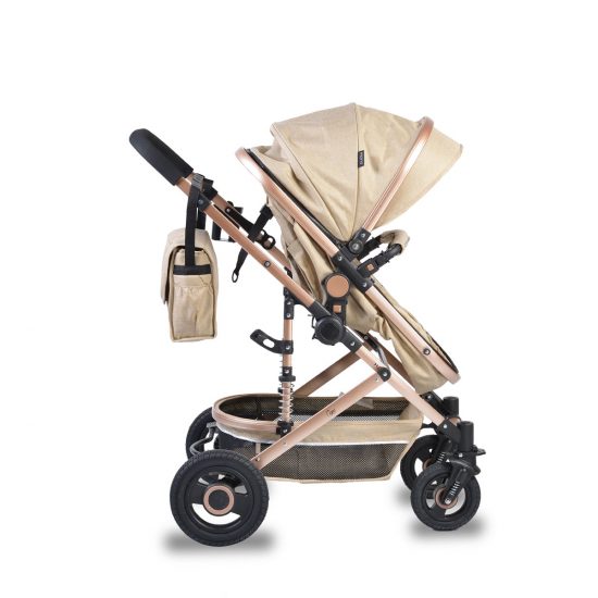 Moni Πολυκαρότσι Ciara 2 in 1 Beige 3800146235161