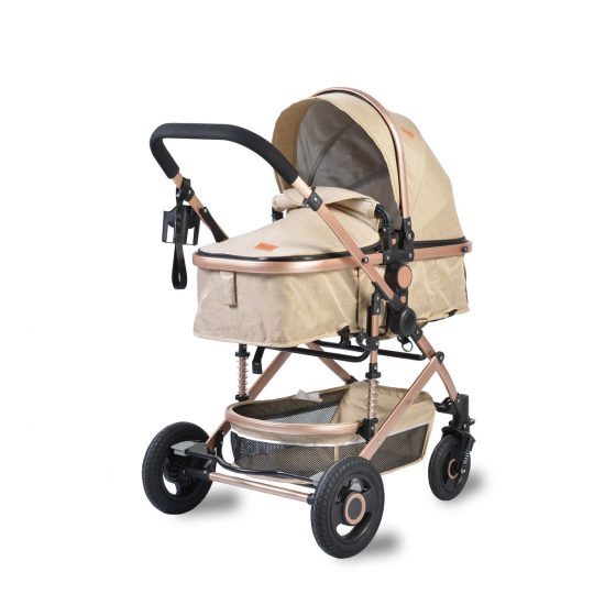 Moni Πολυκαρότσι Ciara 2 in 1 Beige 3800146235161