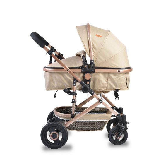 Moni Πολυκαρότσι Ciara 2 in 1 Beige 3800146235161