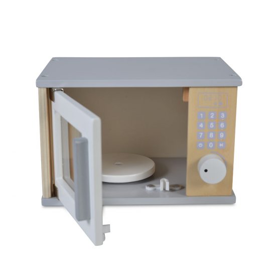 Moni Φούρνος Μικροκυμάτων 4332 Wooden Microwave 3800146221096