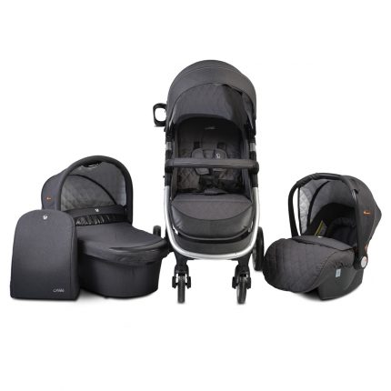 Cangaroo Πολυκαρότσι 3 σε 1 Noble Dark Grey 3800146235543