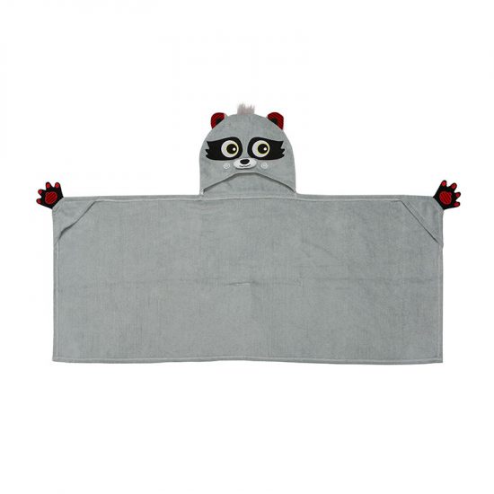 Παιδική Πετσέτα Rocco The Racoon 127x55cm - Zoocchini