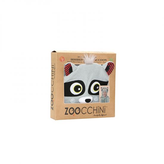 Παιδική Πετσέτα Rocco The Racoon 127x55cm - Zoocchini