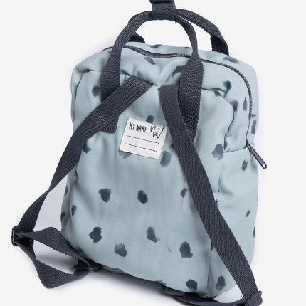 Mini Cotton Backpack Grey Sprinkles - Minene