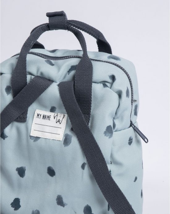 Παιδική Τσάντα Πλάτης Mini Cotton Backpack Grey Sprinkles - Minene