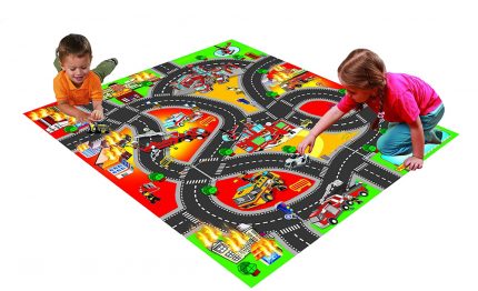 Zita Toys Χαλάκι Δραστηριοτήτων Αυτοκινητόδρομος 80x70cm 008.019A-3C