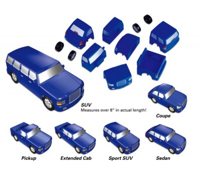 Μαγνητικό Αυτοκίνητο «Build a car» – 6 κατασκευές 960101 3+ - Stem Toys