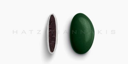 Κουφέτα Bijoux Supreme 1kg Πράσινο Σκούρο Γυαλισμένο, Χατζηγιαννάκη