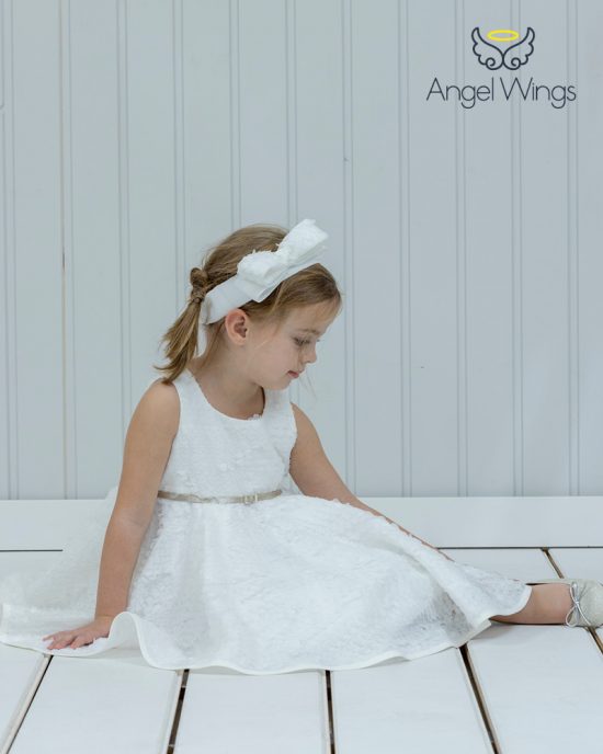Βαπτιστικό φορεματάκι για κορίτσι Kelly, Angel Wings