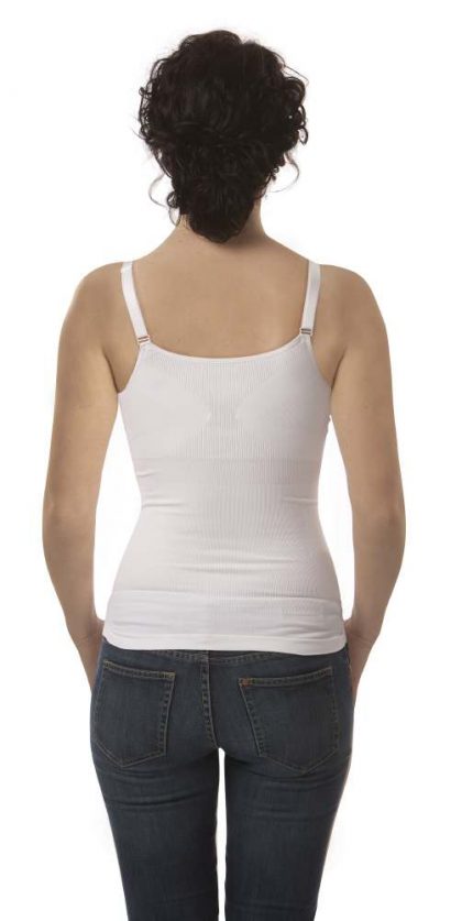 Τοπ Θηλασμού χωρίς ραφές (Μπλουζοσουτιέν) Λευκό - Carriwell