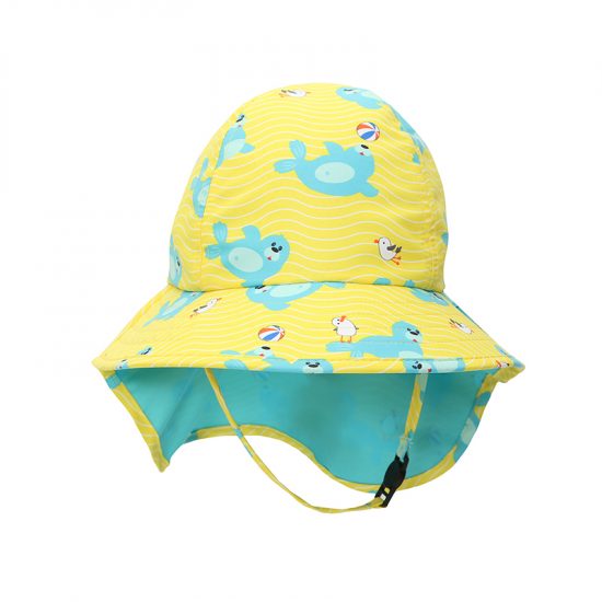 Cape Sunhat UPF50 Seal - Zoocchini