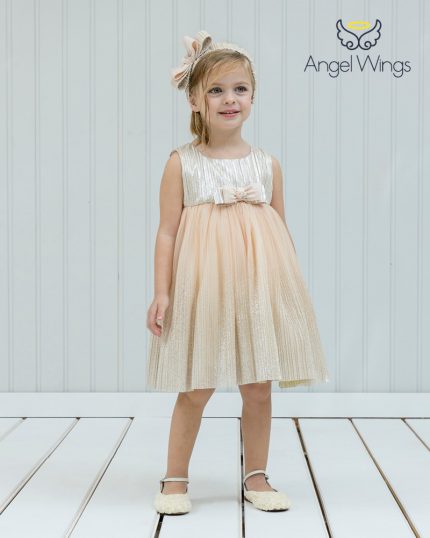 Βαπτιστικό φορεματάκι για κορίτσι Clea, Angel Wings