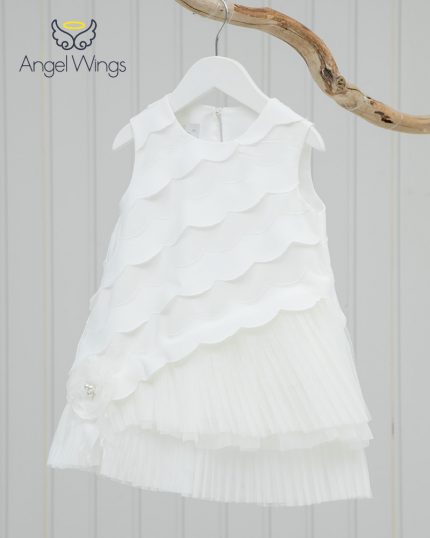 Βαπτιστικό φορεματάκι για κορίτσι Charlie, Angel Wings