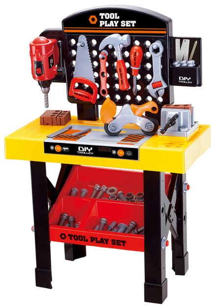 Zita Toys Πάγκος Εργαλείων Μεγάλος με Τρυπάνι 008.1896
