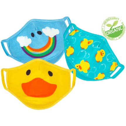 Σετ 3 Παιδικές Μάσκες – Duck Multi - Zoocchini