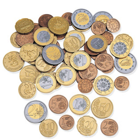 Νομίσματα Ευρώ (σετ των 40) 101992 4+ - Stem Toys