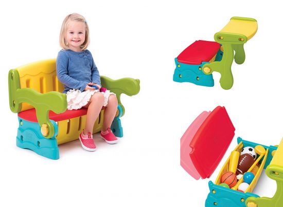 Παγκάκι και γραφείο 2 σε 1, Playcity