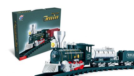 Zita Toys Τρένο με Μηχανή, 2 Βαγόνια, Ήχο και Φως 008.YY-509
