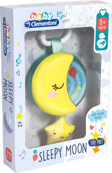 Baby Clementoni For You Βρεφικό Κρεμαστό Μουσικό Φεγγαράκι 0m+, As company