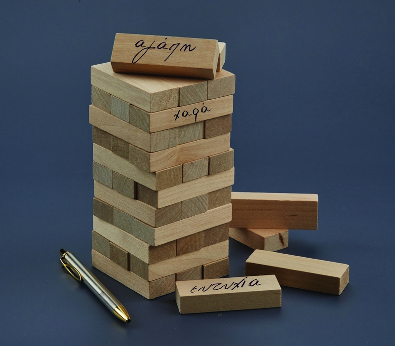 Ευχολόγιο Βάπτισης Τζένγκα (1,5x2,5x7,5cm) ΝΚ223