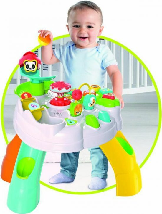 Baby Clementoni Play For Future Βρεφικό Εκπαιδευτικό Τραπέζι Πάρκο Διασκέδασης 12m+, As Company