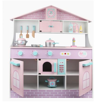 Μεγάλη Ξύλινη Κουζίνα με Σκεύη 005.215, Zita Toys