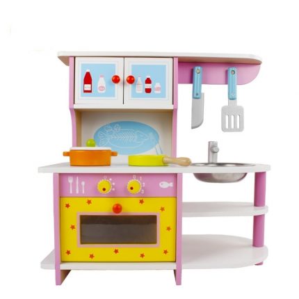 Ξύλινη Κουζίνα με Νεροχύτη 005.238, Zita Toys