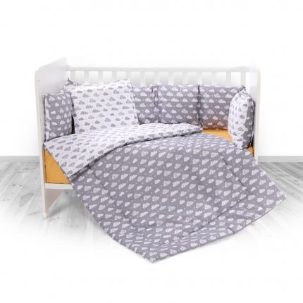 Lorelli Σετ Προίκα Μωρού LILY Clouds Grey 20800144901