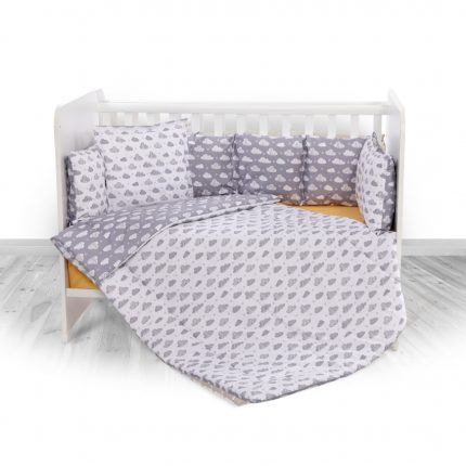 Lorelli Σετ Προίκα Μωρού LILY Clouds Grey 20800144901