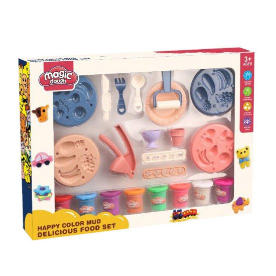 Zita Toys Πλαστελίνες DOH Σετ Φαγητού Μεγάλο Κουτί 005.8053