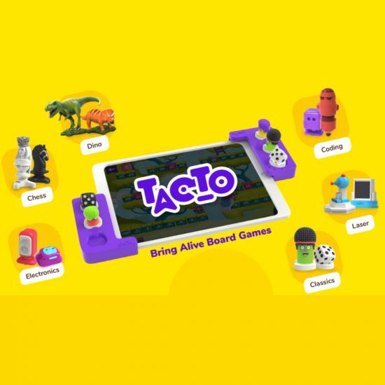 Plugo Tacto Classics by PlayShifu Σύστημα Παιδικού Παιχνιδιού που Μετατρέπει το Tablet σας σε Διαδραστικό Επιτραπέζιο Παιχνίδι # 4+ - eKids
