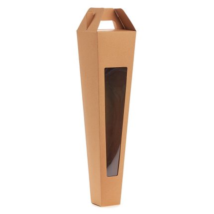 Κουτί Λαμπάδας Κραφτ (10x40cm) - ΝΚ386