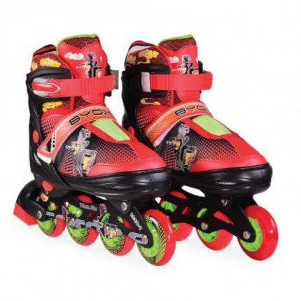 Byox Πατίνια Roller Inline Skates Mask L (38-41) Black 3800146254209