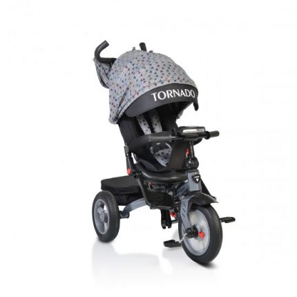 Τρίκυκλο Ποδήλατο με Μουσική Tornado Gray 3800146230203, Byox