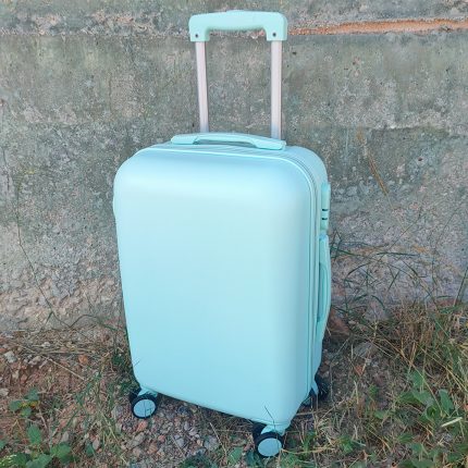 Βαλίτσα Trolley Μέντα Ματ Σαγρέ (55x35x22cm) | ΒΑΛ34
