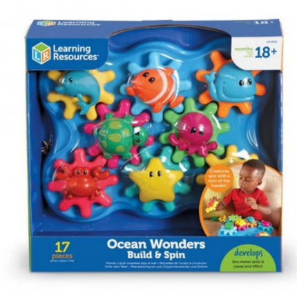 Ocean Wonders Build & Spin 909220 18m+ - Stem Toys