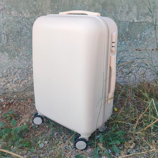 Βαλίτσα Trolley 20" Ιβουάρ Ματ Σαγρέ (55x35x22cm) | ΒΑΛ33