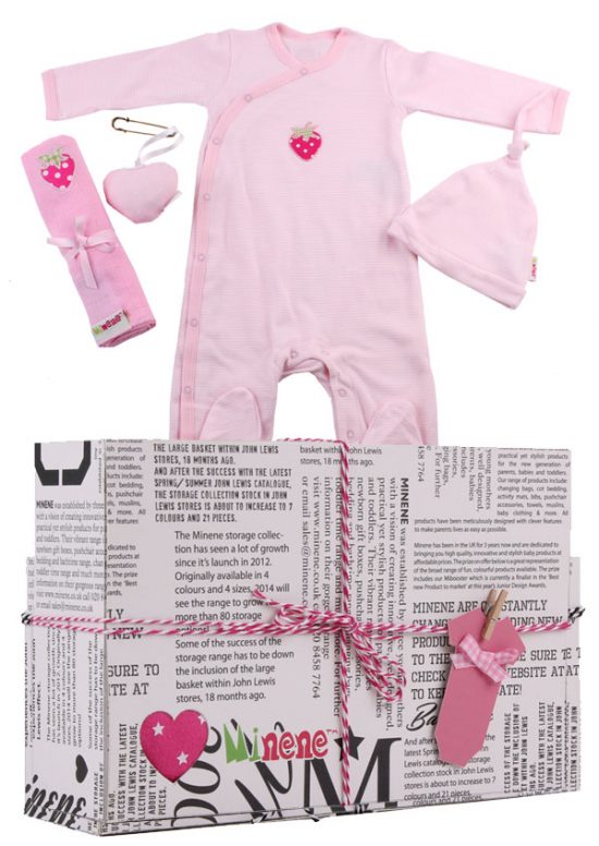 Gift Box με φορμάκι Ροζ Κορίτσι 0m+ - Minene