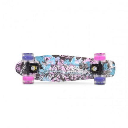 Byox Skateboard 22`` GRAFFITI Pink LED 3800146226978