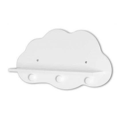 Ράφι τοίχου – κρεμάστρα Bebe Stars Cloud - 434-02