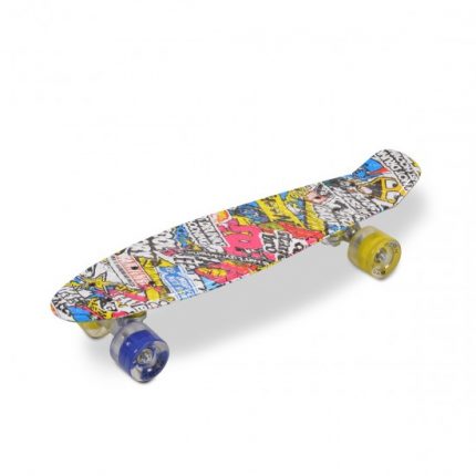 Byox Skateboard 22`` HIPSTER LED 3800146226152