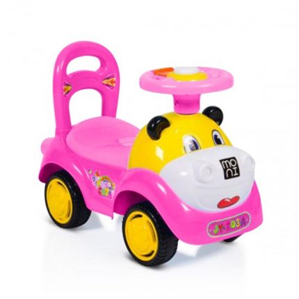 Moni Περπατούρα Αυτοκινητάκι Ride on Car Super Car Pink 3800146241636
