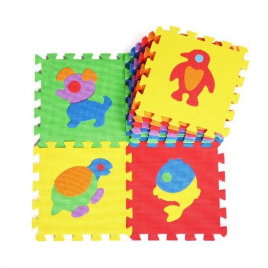 Zita Toys Puzzle Δαπέδου με Ζωάκια 10τμχ 005.CB-115