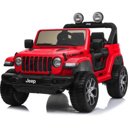 Ηλεκτροκίνητο Αυτοκίνητο 12V Jeep Wrangler Rubicon Κόκκινο 52470521 - Skorpion Wheels