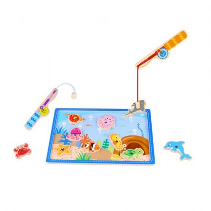 Ξύλινο Παιχνίδι Ψαρέματος TKF040 6970090047145 # 18m+ - Tooky Toy