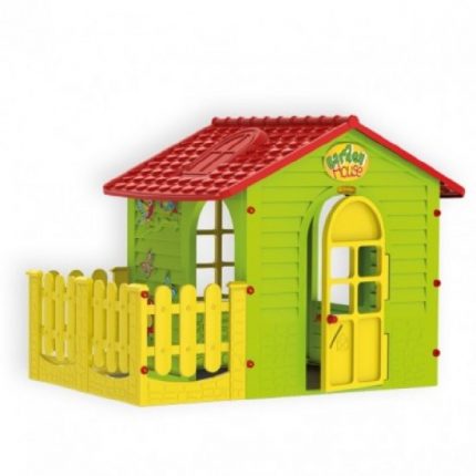 Mochtoys Παιδικό Σπιτάκι με φράχτη Garden House 10839 5907442108392