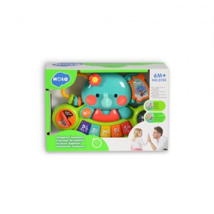 Παιδικό Πιάνο Hello Elephant 3135 3800146266738 - Moni Toys