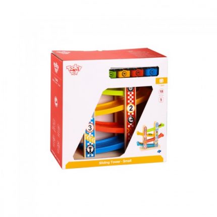 Ξύλινα Πίστα με Αυτοκινητάκια Small 6970090042478 # 24m+ - Tooky Toy TY840