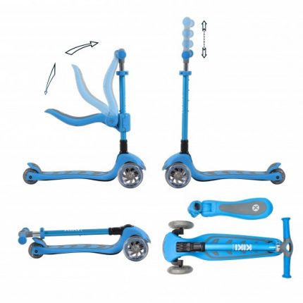 Byox Πατίνι Scooter Τρίτροχο Kiki Blue 3800146201937