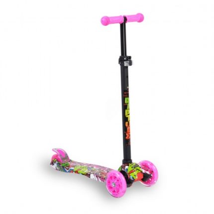 Byox Παιδικό Πατίνι Τρίτροχο Scooter Rapture Pink 3800146255442